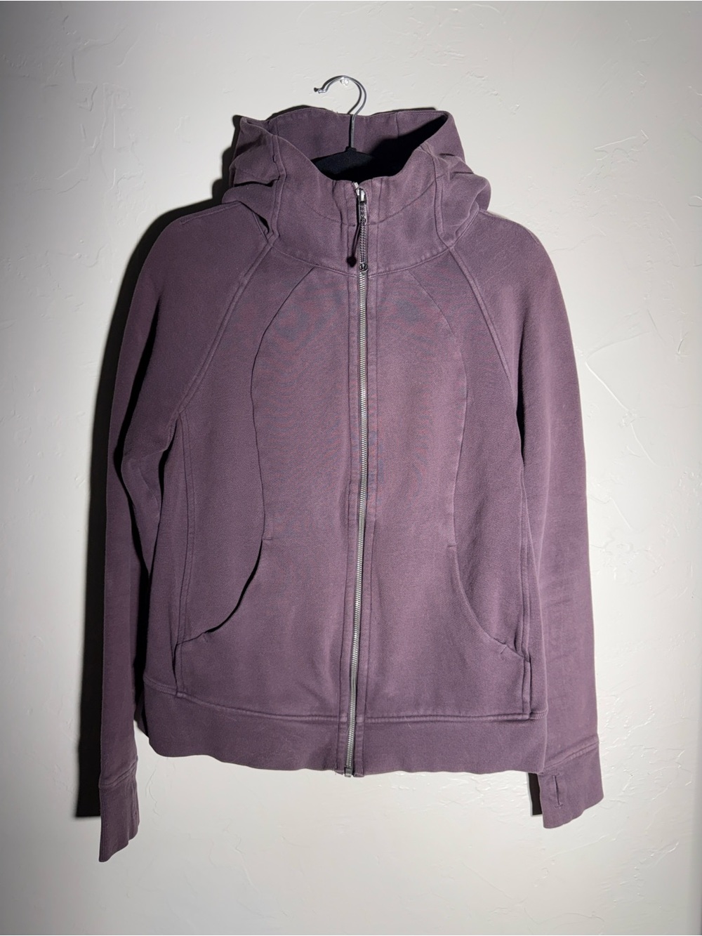 lululemon athletica Plum Zip-Up Scuba Hoodie